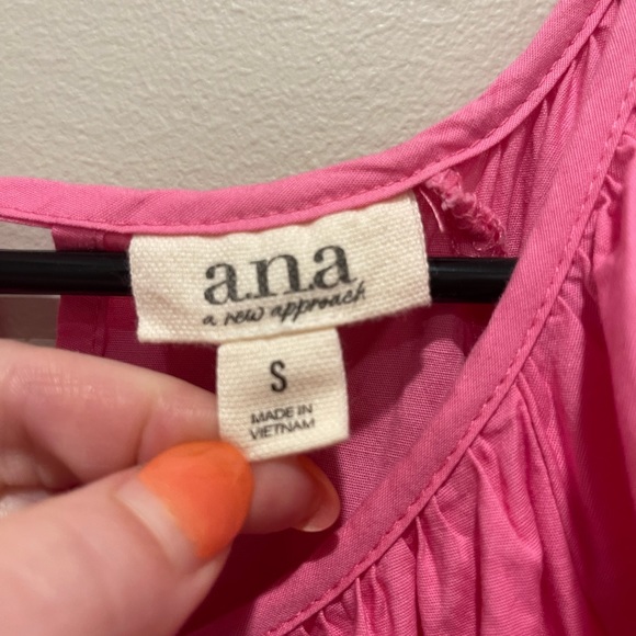 SALE! A.n.a pink cut out midi dress small - Picture 2 of 6